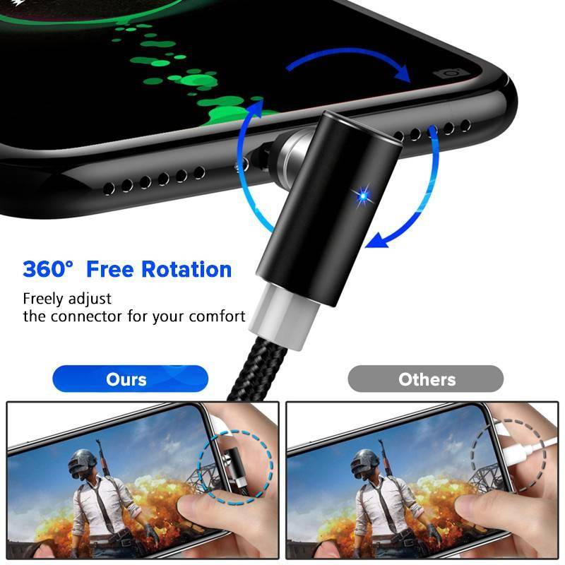 Magnetic Cable Micro USB Type C Charger For Android Phones Fast Charging Magnet Charge Wire Cord For iPhone11 Pro XS Max