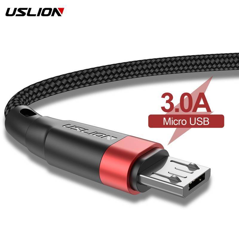 Micro USB Cable 3A Fast Charging USB Data Cable Cord for Samsung Xiaomi Redmi Note 4 5 Android