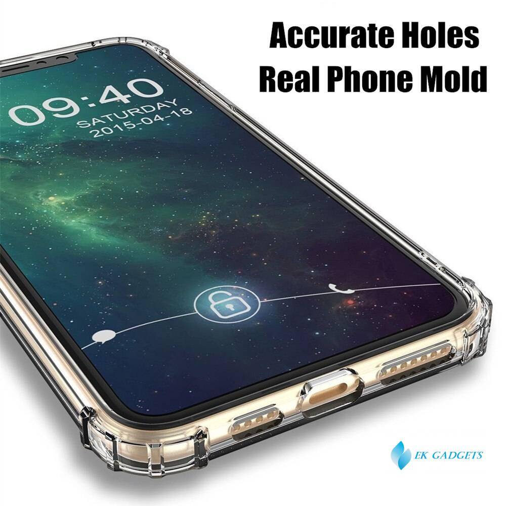 Transparent Shockproof TPU Phone Case For iPhone 11 Pro XS Max SE 2 XR X 8 7 6 6S Plus Ultra Thin Soft Silicone Clear Back Cover
