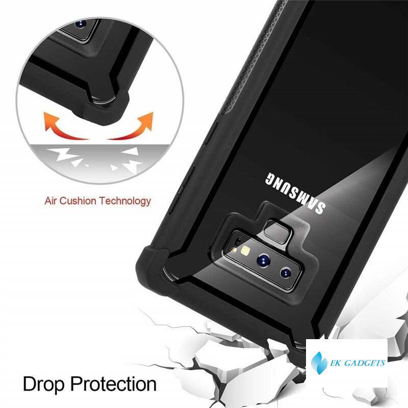 Heavy Duty Protection PC+TPU Clear Case for Samsung Galaxy A50 A50S A70 A70S A81 A91 A51 A71 Shockproof Sturdy Cover