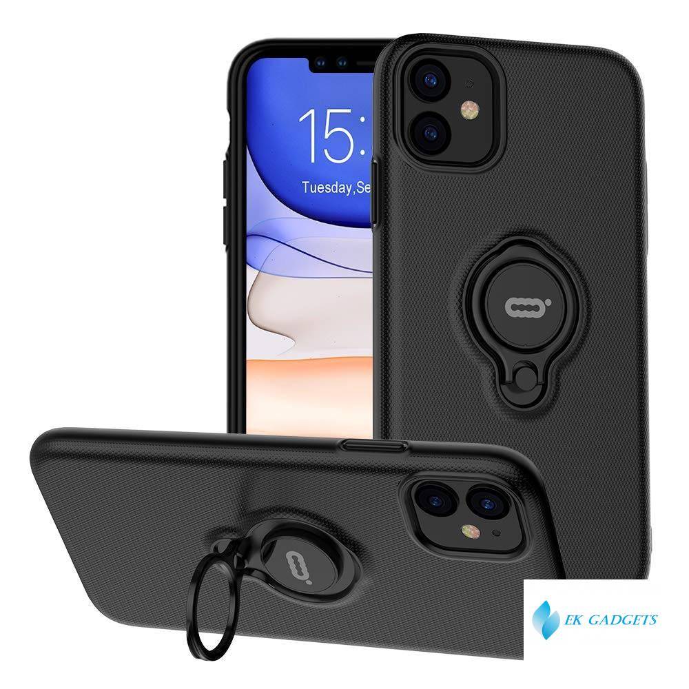 Anti-Scratch Shockproof Case for iPhone 11 Pro Max X XS XR XS MAX Cover with 360 Degree Rotation Ring Kickstand Car Magnetic