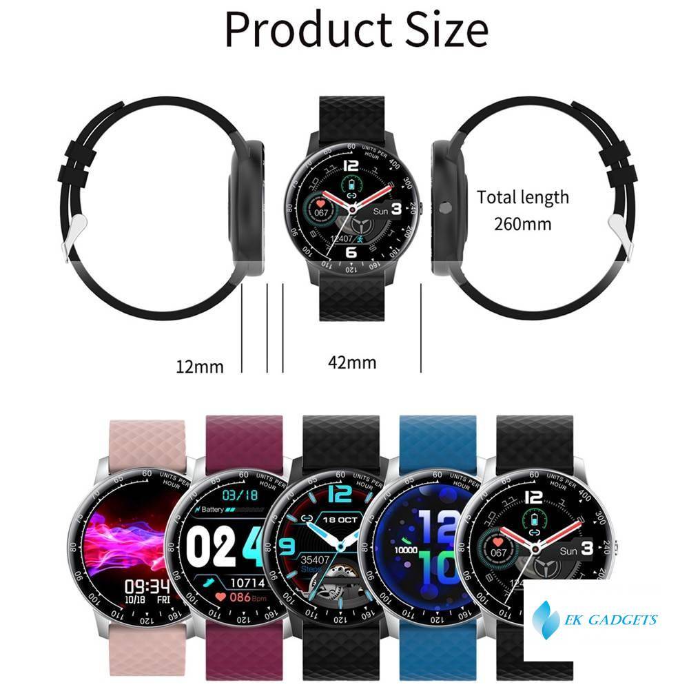 Full Touch Watch Smart Watch Blood Pressure Fitness Tracker