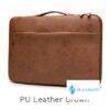 PU Leather Brown